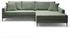 Liadomo Ecksofa Hilary, Cordbezug, verschiedene Farben, Ottomane links oder rechts, Kissen Bild 3