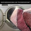 OTTO home Badematte Josie, Badvorleger, Badezimmer Teppich, Höhe 20 mm, rutschhemmend beschichtet, schnell trocknend, strapazierfähig, fußbodenheizungsgeeignet, Polyester, halbrund, Badteppich, Badematten, rechteckig, rund & als 3-tlg. Set erhältlich Bild 3