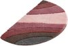 OTTO home Badematte Josie, Badvorleger, Badezimmer Teppich, Höhe 20 mm, rutschhemmend beschichtet, schnell trocknend, strapazierfähig, fußbodenheizungsgeeignet, Polyester, halbrund, Badteppich, Badematten, rechteckig, rund & als 3-tlg. Set erhältlich Bild 2