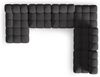 Micadoni Modulares Panorama Ecksofa Bellis 7-Sitzer Rechts 3D-Stoff Sonic Espresso Bild 5