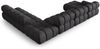 Micadoni Modulares Panorama Ecksofa Bellis 7-Sitzer Rechts 3D-Stoff Sonic Espresso Bild 4