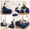 LITBIRD Schlafsofa faltbar, 4-in-1 Multifunktionssofa, Sitzsack-Sofa, Relaxsessel, 1 Teile, Spielsofa & Gästebett für kleine Räume Bild 3