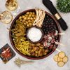 Juego Tapas Schale Ø33,5cm Ton Cazuela groß Dipschälchen Antipasti Fingerfood Bild 5