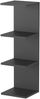 Wandregal Surahammar 95x30x28 cm Schwarz [en. casa] Bild 3