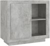 vidaXL Sideboard Betongrau 80x40x75 cm 811830 Bild 2