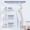 Adormii Bürostuhl Bürostuhl Ergonomisch, schreibtischstuhl mit Metallfuß, stabil (Ergonomischer bürostuhl mit verstellbaren Armlehnen, büro stuhl bis zu 135° neigbar, ergonomic office chair mit höhenverstellbarer, atmungsaktiv und komfortabel, bürostuh... Bild 2