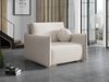 Sofa Viva Glov I mit Schlaffunktion, einsitzer Schlafsofa mit Bettkasten (Farbe: Soul 01) Bild 2
