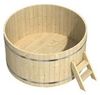 FinnTherm Badefass 'Bergen', aus Holz, inkl. Montagematerial Bild 4