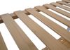 Bambus Pflanzenregal HWC-Q32, Blumentreppe Pflanzentreppe Badregal, Stange 2 Ablagen 130x70x44cm ~ natur-weiß Bild 4