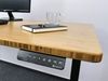 Ergotopia elektrisch höhenverstellbarer Schreibtisch Desktopia Pro, mit Memory-Funktion, Braun, 160x80 cm, Grau Bild 2