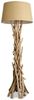 Levandeo® Stehlampe, Lampe Stehlampe 155cm Holz Holzlampe Unikat natur Treibholz Bild 2