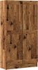 vidaXL Bücherschrank Altholz-Optik 82,5x30,5x150 cm Holzwerkstoff 3345215 Bild 2