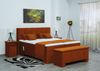 Meisterbetten Boxspringbett Lapi 160x200 in VS-Terakotta, Matratzenbezug Nano, Ergoflex-Topper Bild 4