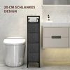 HOMCOM Kommode (Sideboard, 1 St, Stoffkommode), 20 cm schmales Design Bild 4