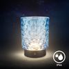 Briloner LED Akku-Tischleuchte Sunora blau 15 cm warmweiß dimmbar Bild 3