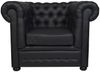 Sessel Polstersessel YELM CHESTERFIELD Massivholz Buche Bild 2