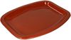 Ton-Servierplatte 35 x 25,5 x 3 cm Mediterran Grill-Teller BBQ Mittelalter Wikinger Bild 2