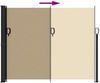 vidaXL Seitenmarkise Ausziehbar Beige 160x500 cm 4004435 Bild 5