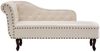 vidaXL Chaiselongue Creme Kunstleder 60783 Bild 2