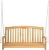 vidaXL Schaukelbank 114 x 61 x 61,5 cm Massivholz Teak Natur 42030018 Bild 3