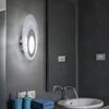 LED Wandlampe, Aluminium Glas, silber satiniert, H 28 cm Bild 4
