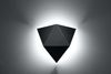 Wandleuchte, Schwarz, Stahl, Design, H 27 cm Bild 5