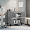 vidaXL Sideboard Betongrau 60x35x70 cm Holzwerkstoff 821168 Bild 3