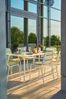 Vapio Outdoortisch Aluminium 90x90x74 cm Salbei Bild 4
