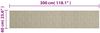 vidaXL Küchenteppich Waschbar Blätter 60x300 cm Samt 4005634 Bild 5