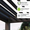 Weide 'Classic' Pergola, freistehend, Aluminium / Stahl anthrazit, 530 x 300 x 255 Bild 4