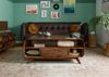 Couchtisch Sheesham 120x70x50 dunkelbraun lackiert MAILAND #231 Bild 4