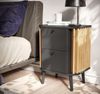 Nachttisch Pretty in grau und Eiche Artisan 45 x 60 cm Bild 5