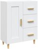 vidaXL Sideboard Weiß 69,5x34x90 cm Holzwerkstoff 812222 Bild 2