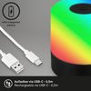 Di-KA Akku Tischleuchte SMAL 1,5W, RGB-Touchsteuerung, schwarz Bild 3