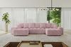 ALTDECOR Wohnlandschaft ENIL-U, Couch mit Schlaffunktion, Wohnzimmer - Ecksofa, Corner Sofa Bett Eckcouch Couch U-Form Schlafcouch Ausziehbar Bild 5