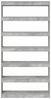 vidaXL Bücherregal Beton Grau 100 x 30 x 198 cm Holzwerkstoff 3333927 Bild 5