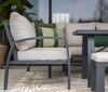 Garden Impressions Vasano Lounge-Dining Set 4-tlg. – wetterfeste Gartenlounge mit Dining-Tisch & Aluminiumrahmen Bild 4