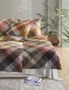 Irisette Zobel Flausch Cotton Bettwäsche 135x200 Rauten braun sand beige 8631-90 Bild 5