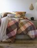 Irisette Zobel Flausch Cotton Bettwäsche 135x200 Rauten braun sand beige 8631-90 Bild 2
