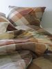 Irisette Zobel Flausch Cotton Bettwäsche 135x200 Rauten braun sand beige 8631-90 Bild 3