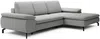 Vente-unique - ARCHIBALD Sofa Stoff Grau - B 104 cm x H 82 cm x L 265 cm Bild 3