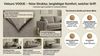 99rooms Toscana Wohnlandschaft Velours VOGUE Braun Rechts Bild 3