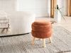 Pouf mit Stauraum HAWLEY Chenillegewebe Goldbraun Bild 3