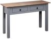 vidaXL Konsolentisch Grau 110x40x72 cm Kiefernholz Panama 282680 Bild 4