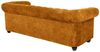 riess-ambiente Sofa CHESTERFIELD 205cm senfgelb -Samt, Federkern, Knopfheftung, Ziernieten, Einzelartikel 1 Teile, 3-Sitzer Couch mit Rundum-Bezug - ideal für Gästezimmer & Wohnzimmer Bild 4