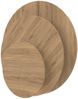 Dekor Spanplatte 19mm Tischplatte rund melaminharzbeschichtet Eiche Sanremo Classic mit ABS Kante - Größe 130 x 130 cm - Höhe 1,9 cm - Farbe Eiche Sanremo Classic Bild 5