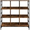 vidaXL Sideboard Räuchereiche 102x32x103,5 cm Holzwerkstoff 837729 Bild 4