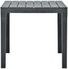 vidaXL Gartentisch Anthrazit 78x78x72 cm Kunststoff 48784 Bild 3