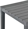 vidaXL Gartentisch Anthrazit 78x78x72 cm Kunststoff 48784 Bild 4