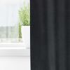 vidaXL Verdunkelungsvorhänge 2 pcs Dunkelgrau 140 x 225 cm Samt 4107230 Bild 3
